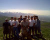 Group on the Lake Bonnevill Shoreline trail. Group on the Lake Bonnevill Shoreline trail.